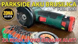 Parkside PWSA 12 B1 Mini Brusilica  Za Koga Je Idealna  UNBOXING REVIEW amp TEST 4K [upl. by Zoie162]