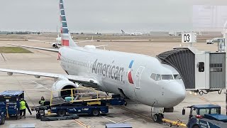 Trip Report American Airlines Boeing 737800 DallasFort Worth  Santa Ana John Wayne Economy [upl. by Jara]