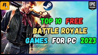 Top 10 FREE Battle Royale Games for PC in 2023  MustPlay Gaming Extravaganzaquot [upl. by Atte326]