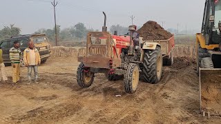 नये स्वराज के साथ भिड़ गया फार्मट्रक खुले मैदान मे हो गई टक्कर New Swaraj 855 Vs Farmtrac 45 [upl. by Mickie]