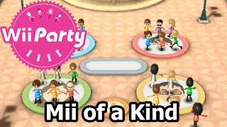 Wii Party  Party Mode  Mii of a Kind [upl. by Ramyaj]