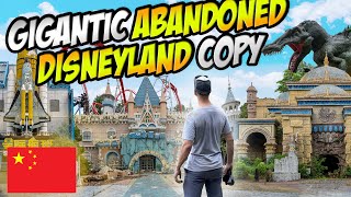 This ABANDONED theme park has EVERYTHING  Gigantic DISNEYLAND copy [upl. by Sotnas]