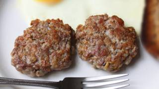 Breakfast Sausage Patties  Homemade Pork Breakfast Sausage Recipe [upl. by Rowland]