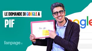 Pif Il Testimone fidanzata Palermo politica mafia lattore risponde alle domande di Google [upl. by Thibault]