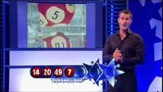 Euromillions Lottery Draw Results 30 May 2008 [upl. by Jonina]