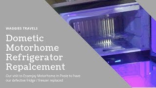 Dometic 8 Series Motorhome Refrigerator Replacement [upl. by Thamora]