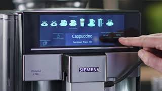 Setup Favorite Drinks on your Siemens EQ6 plus [upl. by Ynittirb]