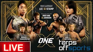 ONE Championship ONE X Lee vs Stamp Rodtang vs Johnson Is Live [upl. by Jerrold]