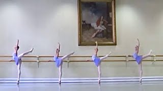 VAGANOVA BARRE CLASS FOLLOW ALONG  Vaganova Ballet Academy 4th grade exam [upl. by Dewitt]