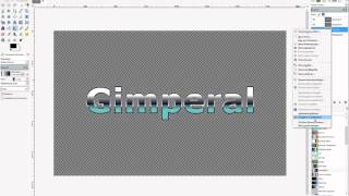 Gimp  80er Futuristische Schriftgestaltung  Tutorial [upl. by Weihs]