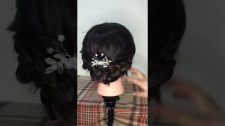 Tutorial Hairdo Simple Par 8 easyhairstyle hairstyle braid easy [upl. by Ycnuahc]