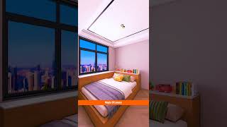 Mother Built Perfect Bedroom For Her Children  3D Animation By Magic Of Luxury  shorts [upl. by Lasley]