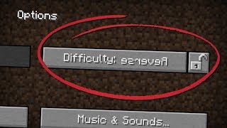 New Minecraft Difficulty REVERSE [upl. by Ainirtak]