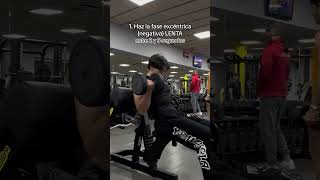 👉🏼Sigue estos 3 TIPS para conseguir la máxima HIPERTROFIA muscular✍🏼 gymmotivation fitness [upl. by Aneleh]