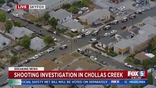 Officer Shoots Fleeing Suspect In Chollas Creek [upl. by Neveda]