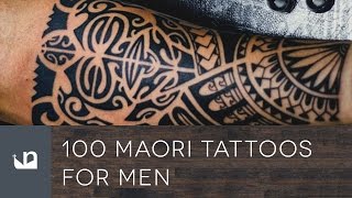 100 Maori Tattoos For Men [upl. by Harwill]