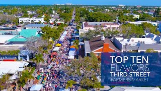 Third Street Farmers Market in Naples FL with Art Caccese [upl. by Paquito89]