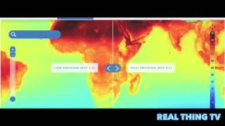 Scorched Earth in 2100 Interactive Nasa map reveals how climate change will cause temperatures Rise [upl. by Egwan]