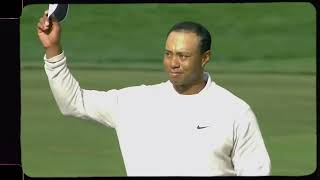 Tiger Woods Plays an Unimaginable Second Shot Into No 18 [upl. by Shauna]