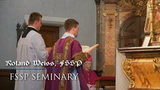 Life in the FSSP SeminaryCCDas Leben im FSSP Priesterseminar [upl. by Onailil]