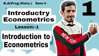 1 Introduction to Econometrics  Introductory Econometrics  Lesson1 DuSolignou [upl. by Htide391]