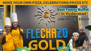 Flechazo Gold Restaurante Madhapur Hyderabad  Best Unlimited Buffet in Hyderabad [upl. by Gomar]