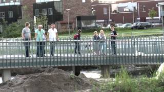 Almere Poort graafmachine in water [upl. by Odey]