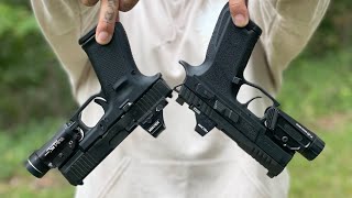 Cz P09 Nocturne VS Glock 19 Disappointed… [upl. by Komarek]