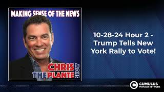 102824 Hour 2  Trump Tells New York Rally to Vote [upl. by Myna]