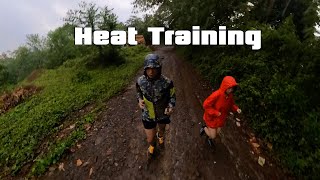 Heat and Rain Training motivation longrunner trailrunning Heattraining findyournewbalance [upl. by Robi]