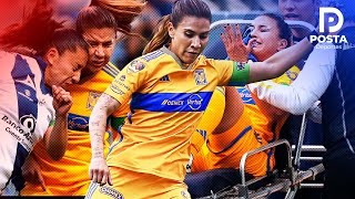 NAYELI RANGEL sufre terrible LESIÓN en LIGA FEMENIL [upl. by Asyal]