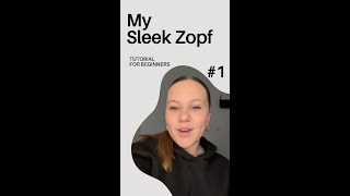 Leos Sleek Zopf Tutorial [upl. by Airtina]