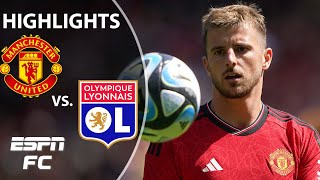 Manchester United vs Lyon  Full Game Highlights  ESPN FC [upl. by Hamer]