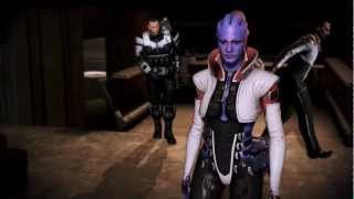 Mass Effect 3 Omega DLC Walkthrough part 4 of 4 The Assault on Afterlife with Paragon ending [upl. by Herwin]