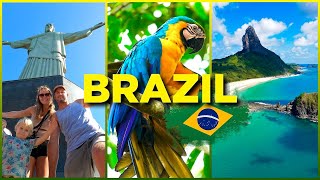 BRAZIL 4K COMPLETE Travel Guide  ALL TOP SIGHTS in 1 hour RIO NORONHA JERI LENÇOIS amp AMAZON [upl. by Lat]