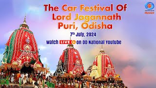 LIVE  The Car Festival Of Lord Jagannath  Day  01  Rath Yatra  Puri Odisha  Part  01 [upl. by Bourque]