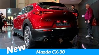 New Mazda CX30 2019 compact crossover SUV  FIRST look  Geneva Auto Show 2019 [upl. by Eniamaj]