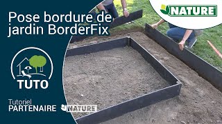 TUTO Rapide et facile  La pose de bordures de jardin BorderFix [upl. by Hofstetter]