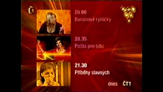 ČT1  Konec Zpráv upoutávky reklamy  18102005 [upl. by Edina473]