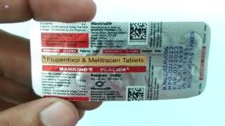 Placida Tablet  Flupentixol amp Melitracen Tablet uses  Mankinds Placida tablet uses Side effects [upl. by Ahgiela]