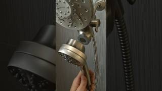 Installing a MOEN magnetix shower head 🧲 💦 plumbing plumber asmr diy [upl. by Tsuda]