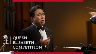 Puccini Vecchia zimarra senti  Ao Li  Queen Elisabeth Competition 2018 [upl. by Larimer691]