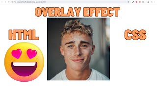 Create an Amazing CSS Hover Effect for Image Overlays [upl. by Dhaf]