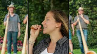 Schweizer Traditionen mit Peter Bolliger  Alphorn [upl. by Murton650]