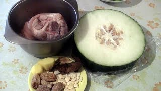 Chinese Winter Melon Soup Chinese Soup Recipe Traditional Chinese Cooking [upl. by Inah607]