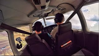 Flight Lesson 2  Touch and Goes Chino Airport KCNO Piper Warrior Full ATC Audio Multi Cam [upl. by August831]