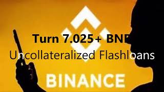 Unlock Uncollateralized Flashloans Turn 7025 BNB into Arbitrage Profit [upl. by Katina]