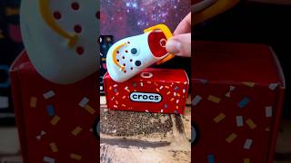 NEW CROCS x McDonalds Happy Meal Toy White CROCS with Googly Eyes 👀🍟🩴shorts toyunboxing crocs [upl. by Remliw608]