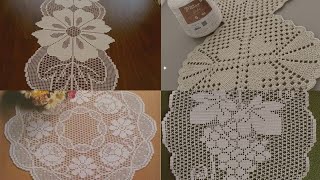 Crafting Beautiful Crochet Tablecloths Easy Patterns amp Techniquesquotcrochet doilycrochet runnerr [upl. by Home667]