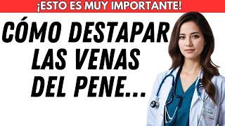 Cómo Destapar las Venas del P3NE para Tener Mejores Erecciones  MEJORA TU RENDIMIENTO [upl. by Aretta]